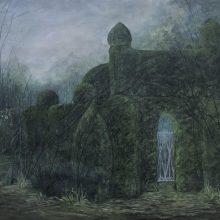 Samaneh Salehi Abri, untitled, from “Garden/Recreation/Observation” series, oil on canvas, 24 x 30 cm, 2020