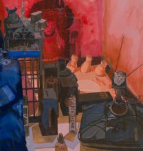 Sourena Zamani, “Sweet Revenge”, from “Still life: Act / Transparency” series, oil on canvas, 150 x 130 cm, 2017