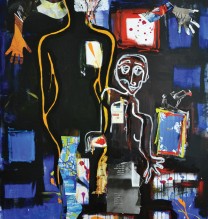 11.	Untitled | 2012 |Mixed Media on Canvas |195X145 CM