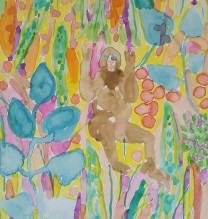 “The Last Monkey” Series, Watercolor on Cardboard, 15×12 cm, 2015
