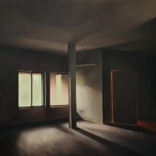 Shana Abdollahian, untitled, from “Whispering Memories, series, oil on canvas, 140×210 cm, 2020