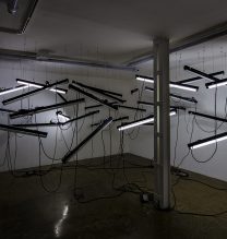 Erfan Jamshidi, “Signal Pollution”, Light Installation, 2016