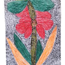 Salim Karami, untitled, pen on paper, 29.5x 22.5 cm, 2000-2003