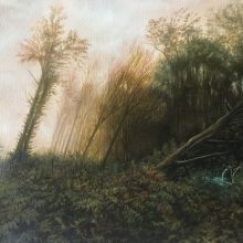 Marjan Hoshiar, untitled, oil on canvas, 35 x 45 cm, 2018