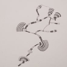 Babak Shariati, untitled, rapidograph & pencil, 30 x 22.5 cm, 2021