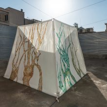Dorsa Asadi, “Temple/Garden”, installation at Bam, 2020