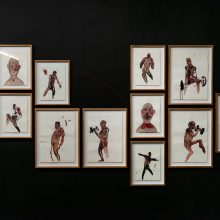 “Sorrow / Muscle” series, installation view