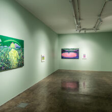 Hanie Farhadi Nik, “Re-inhale” series, installation view, 2022