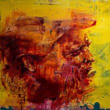 Amir-Hossein Zanjani, “Donald Trump”, oil on canvas, 60 x 70 cm, 2020