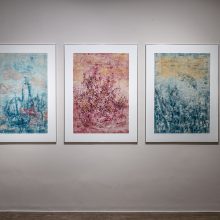 Neda Ghayouri, “The Remains” series, installation view, 2021