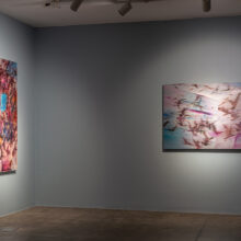 Reza Nosrati, “Chaos” Series, installation view, 2022