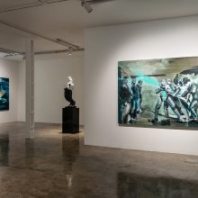 Amir-Hossein Zanjani, “Savior” series, installation view, 2022