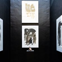 Davood Koochaki, the 7th annual outsider art exhibition, installation view, 2021