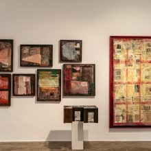 Majid Biglari, “Soot, Fog, Soil” series, “Factory 04” a group exhibition, installation view, 2021