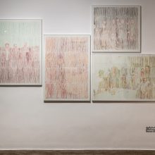Sasan Abri, “A Little While” series, Factory 04, installation view, 2021