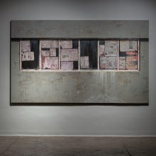 Azin Zolfaghari, “Stricken” series, installation view, 2022