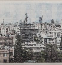 Sasan Abri, untitled, from “Exposed” series, image transferred on paper, unique edition, 145 x 195 cm, 2015-2018