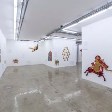 Amirhossein Bayani, from “Out of Context” series, installation view, 2016