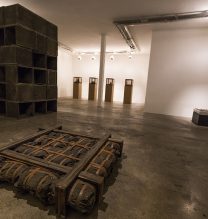 Majid Biglari, “The Experience of Dishevelment” series, installation view, 2018