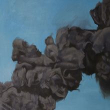 Alireza Rajabi, Untitled, acrylic on canvas, 69 x 91 cm, 2017
