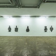 Sara Abbasian, “Epidemy” series, installation view, 2017