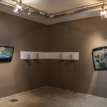 Arya Tabandehpoor, from “Human” series, installation view