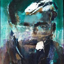  Amir-Hossein Zanjani, untitled, from “Portrait” series, oil on canvas, 30 x 25.5 cm, 2019