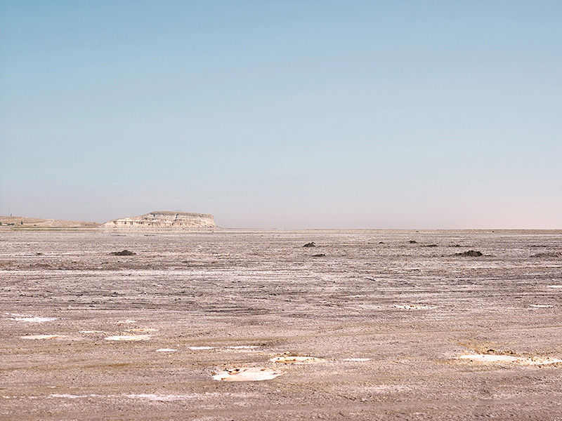 Alireza Fani, “Lake Urmia”, from “Land” series, 30 x 40 cm, archival print, edition of 7 + 2 AP, 2015