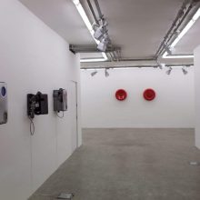Sara Abri, from “Noise” series, installation view, 2015